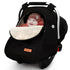 MARLIFER Waterproof Winter Baby Car Seat Cover, Carseat Cover Boys, Cozy & Warm