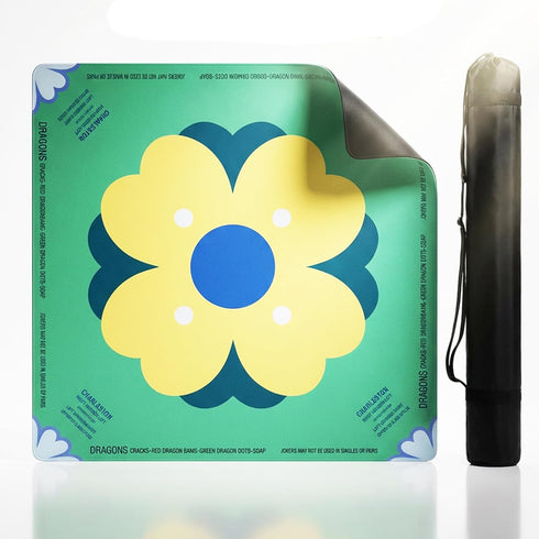 Mahjong Mat for Table Non-Slip, Noise-Reducing & Silent Neoprene Game Mat, No