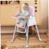 BEAHING 3) High Chair Cushion Soft PU Leather High Chair Cover Replacement Baby Cover Non Slip (Style