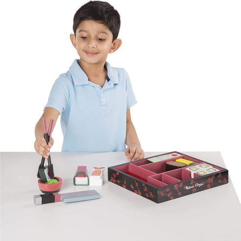 Set Melissa & Doug Sushi Slicing Wooden Play Food