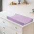 Pro Goleem Muslin Changing Pad Cover for Girls, Soft Breathable Fitted Cotton, 2 Pack (Pink&Purple)