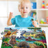 Puzzles for Kids Ages 4-8 - Farm & Wild Animal - 2 Packs 60 Pieces Jigsaw Puzzle for Learning Educational Toys