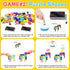 120Pcs 4 1 6 4+ Wooden Block Stacking Games Fast-Paced Building Block Game More Ways to Play for Party Game Night
