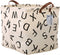 Square Storage Basket, Canvas Collapsible Organizer Bins for Book, Nursery, Kid's Toys, Closet & Laundry