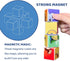 1.65 inch 1 2 3 Pairez Toys Magnetic Cubes for Toddler, Large Building Blocks Tiles, Construction Vehicles Puzzles Game