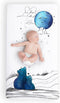 JumpOff Jo Fitted Crib Sheet, Super Soft 100% Cotton for Standard Crib Mattresses and Toddler Beds, 28 in. x 52 in,