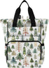 SUABO Tree Watercolor Pattern Baby Diaper Bag Backpack Large Bag Waterproof Travel Diaper