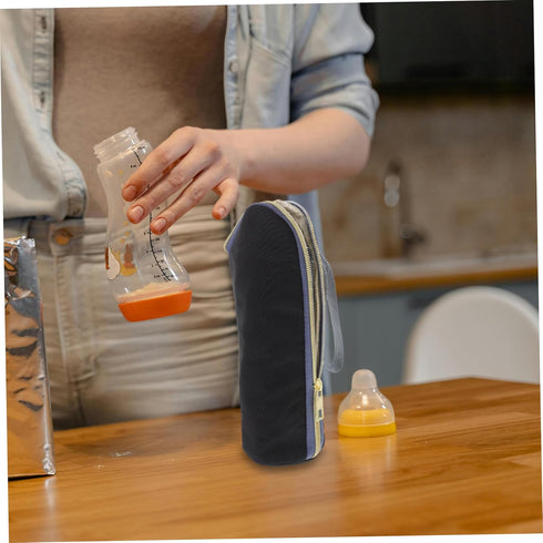 Insulated Bottle Bag for Strollers - Portable Carrier for Family Outings