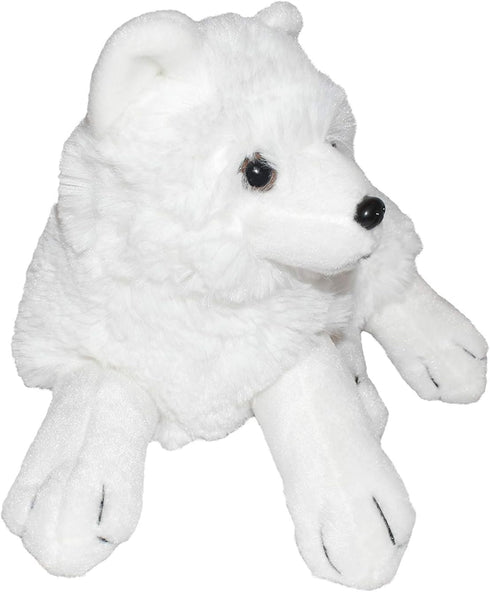 Wild Republic Arctic Fox Plush, Stuffed Animal, Cuddlekins 8 Inches, Gifts for Kids
