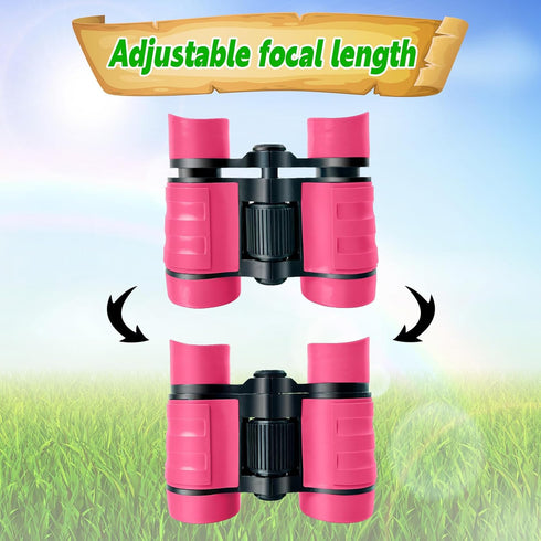 Kids Binoculars for Ages 3-12, Outdoor Gifts Toys for Bird Watching and Exploration