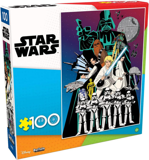 Buffalo Games - Star Wars - Rebels Last Stand - 100 Piece Jigsaw Puzzle for Families