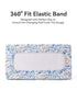 2 Pack(Blue TILLYOU Muslin Changing Pad Cover for Baby Girls Boys, Soft and Breathable Cotton Diaper Changing Table