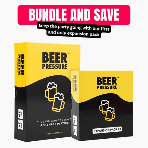 Beer Pressure - Drinking Card Game for Parties, Pregames, and Game Nights, Perfect Party Gift