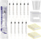 Nakyegop 50 Sets 1ml Colostrum Syringes with Caps No Needle Colostrum Collector Kit