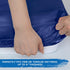 Satin Crib Sheet, Soft & Silky Fitted Crib Mattress Sheet, Navy, for Boys and Girls