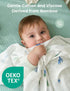 Momcozy 4-Pack 47"x47", Muslin Swaddle Blankets, Breathable and Skin-Friendly Receiving Blankets for Boys, Best Wishes