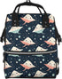 TZTTZT Cute Stingray Print Diaper Bag Backpack, Toddler Baby Girl Boy Diaper Bag