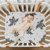 FJDENG Mattress,M-52 28 9Inch Bat Cookies Crib Sheets for Boys Girls,Breathable Skin-Friendly Nursery Bedding Sheet