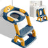 kimitimi Potty Training Seat with Step Stool for Toddlers - Upgrade 2-in-1 Toilet
