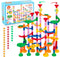 LovesTown 133PCS Marble Run Set, Educational Toy for Kids, Construction Building Blocks for 2-4 Players