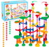 LovesTown 133PCS Marble Run Set, Educational Toy for Kids, Construction Building Blocks for 2-4 Players