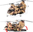 26 PCS Army Men Helicopter Carrier Toys, Military Soldier Action Figures, Jumbo Transport Aircraft with Lights & Sound