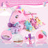 5 1 Mommy 4 3-8, gnomantic Pieces Unicorn Stuffed Animals - Stuffed Unicorn with Babies - Unicorns Gifts for Girls Ages