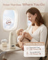(98212F), 17.5oz 32H TotRun Portable Bottle Warmer for Travel & Night, Cordless Baby Milk Warmer Cup, Portable Milk