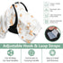 Dalzium Corgis Dog Car Seat Cover Baby, Carseat Canopy Cover for Girl Boy, Breathable Baby Carrier Cover Stroller Sun