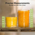 KeaBabies 4pk 8oz & 4pk 4oz Glass Baby Food Containers - Leak-Proof, Microwavable Small Baby Glass Jars with Lids,