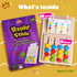 LiKee No-Lose-Parts Wooden Color Matching Slide Puzzle for 3+ Years Old, Montessori Learning Toys for Kids