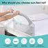 35.1" NUTIKAS Baby Bed Rail Guard for Toddlers - Toddler Bed Side Rails for Crib, Twin, Full, Queen Bunk Size Bed Swing
