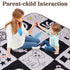 50x50 Baby Play Mats for Floor, Playpen Mat, Premium & Thicken Soft Foam Play Mat for Baby, Non-Slip Cushioned Floor