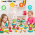 Montessori Toddler Toys for Ages 2-4, 60 PCS Stacking Building Blocks, Kids Sensory Toys for Preschool Learning