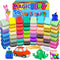 ESSENSON Air Dry Clay 56 Colors, Soft & Ultra Light Modeling Clay for Kids, DIY Molding Magic Clay with Tools