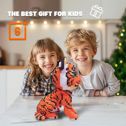 APENGBAOL Set, 8-12,Cat Sets 8 Old6488 Creator Tiger Building Tiger Micro Building Blocks for Boys Age Mini Blocks