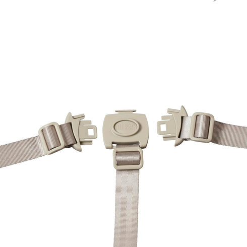 ECR4Kids 5-Point Universal T-Lock Harness, Compatible with ASATT High Chair, Replacement Part, Grey
