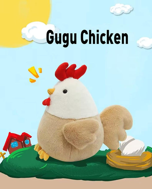 Chicken Stuffed Animal Plush Doll, 8 inch, Gift for Girls, Christmas (Chicken)