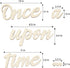 Once Upon a Time Sign Nursery Decor Once Upon a Time Wood Sign Wall Decor for Reading Corner Kids Room Family Bookshelf