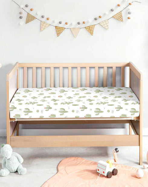 2 Pack 28" 52", Cozy) Crib Sheets for Boys and Girls, Fitted Baby Sheets for Standard Toddler Mattress x Soft