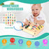 1-3 v5) Konijiwa Busy Board, Montessori Toys for Years Old Boys & Girls, Sensory Toys for Kids with Autism, Toddlers
