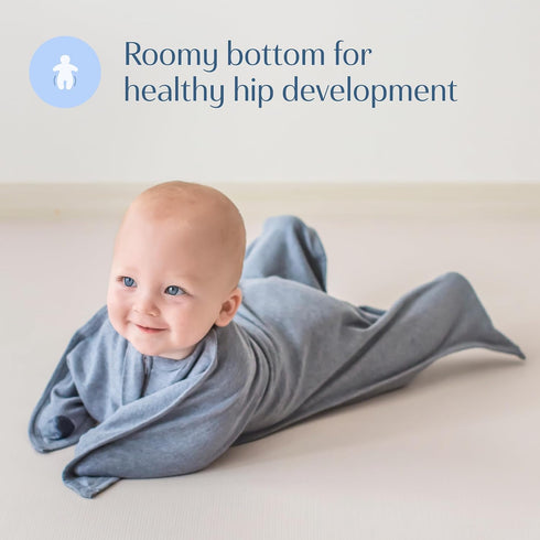 Cozy (12-24 SleepingBaby Zipadee-Zip Transition Swaddle - Baby Swaddle Blanket with Zipper Convenience - Roomy Wearable
