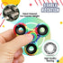 Mechaniker 10 Pack Set, 3-12 Fidget Spinner Toy Bulk for Kids Adults, Metal Tri-Spinner Fidget Hand Spinner for Stress
