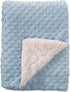 CREVENT Cozy Soft Warm Sherpa Baby Blanket - Gifts for Infant Toddler's Crib Cot Stroller for Baby Boys All Season Use