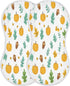 YETTASBIN Autumn Pumpkin Muslin Baby Burp Cloth, Super Soft Absorbent Cotton Burp Rag Baby Bibs Feeding Cloth