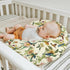 Hummingbirds Vintage Tropical Floral Baby Nursing Pillow Covers for Boy Girl Spring Birds Nursing Slipcovers