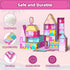 3+, 4-8 3+ GobiDex Princess Magnetic Doll House Building Toys for Girls Pink Magnet Tiles for Kids Ages STEM Sensory