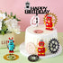 11 Pieces Robot Birthday Cake Toppers Gear Cake Cupcake Decorations Robot Themed Birthday Party Decorations Figurine