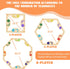 2-8 Solid Wood Marbles and Jokers Board Game: Versatile Family Entertainment for Players, Featuring Interlocking Game