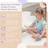 Snugglekid 6-Pack Waterproof Plastic Underwear for Potty Training, - Super-Soft Cloth Diaper Covers with Ultra-Thin TPU